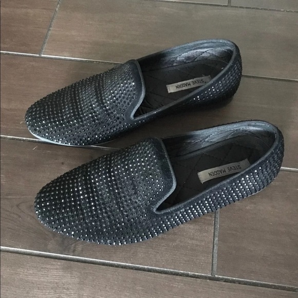 steve madden caviarr black